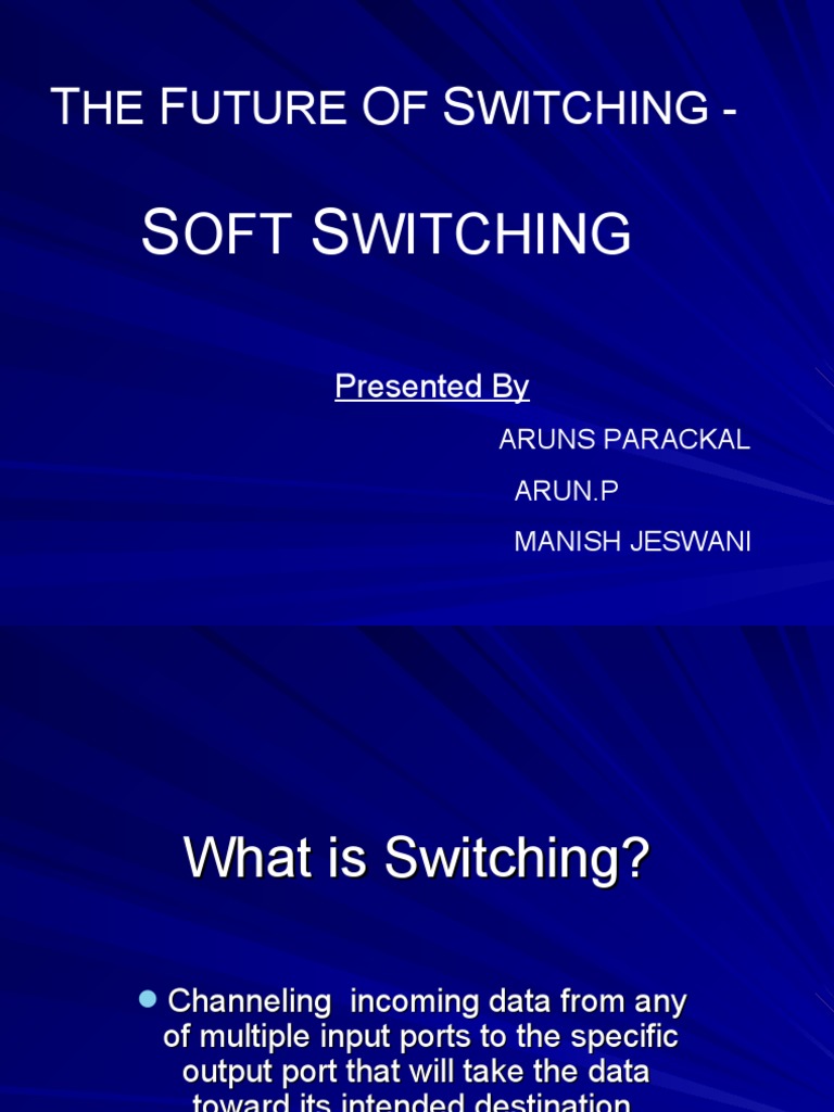 What Is Switching PDF Telephone Exchange Networks