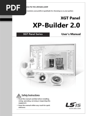 Xp Builder Programming Book Programmable Logic Controller Graphical User Interfaces