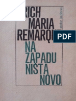 Erih Marija Remark Na Zapadu Ništa Novo