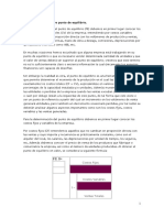 Nociones Básicas Sobre Punto de Equilibrio