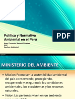 Politica Ambiental Peru