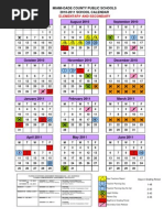 2010-2011 Dade Schools' Calendar