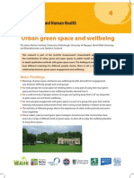 GreenHealth InformationNote4 Urban Green Space and Wellbeing