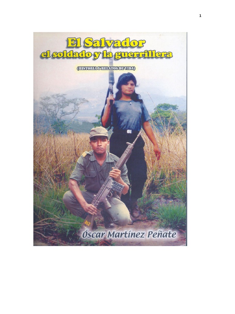 El Salvador El Soldado y La Guerrillera | PDF | Testimonio | El Salvador, image size:768x1024