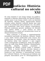 BURKE, P (2008) Posfácio - O Que é História Cultural
