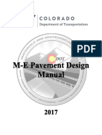 CDOT 2017 01 M-E Pavement Design Manual PDF