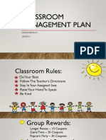 Classroom Management Plan Jodie Robinson