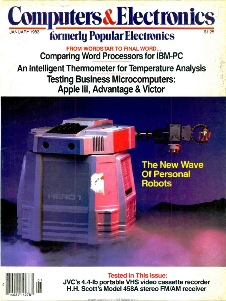 Ce 1983 01 PDF | PDF | Modem | Word Processor