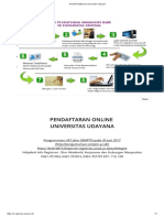 Alur Pendaftaran Portal Pendaftaran Universitas Udayana