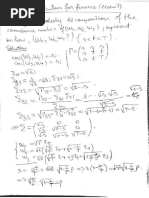 Stochastic Calculus for Finance(Exam 7)