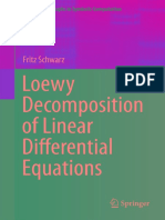 Linear Differential Equations