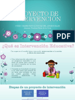 Proyecto de Intervención