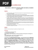 Recio Vs Heirs of Sps Aguedo and Maria Altamarino - Ipil