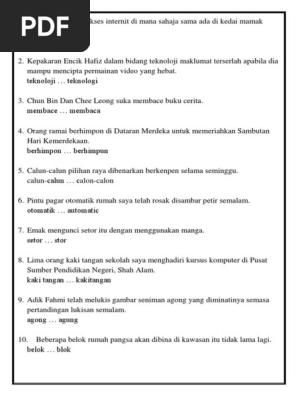 Ejaan Pdf