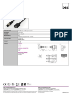 USB Interface Cable Data Sheet