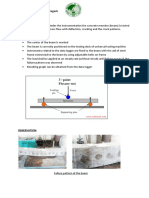 Load Test On Beam - 3 Point Load Test