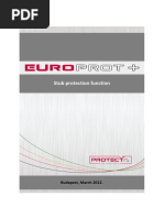 Stub Protection in One and Half Bus System | PDF