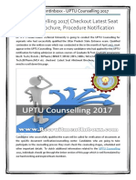 UPTU Counselling
