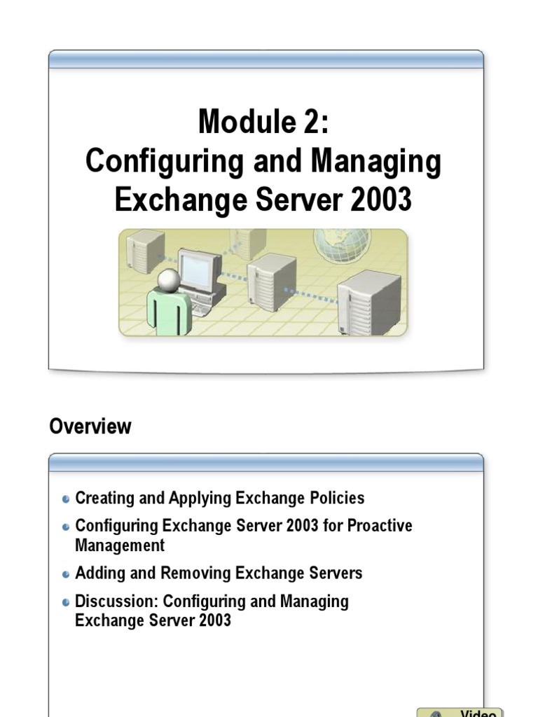 Configuring and Managing Exchange Server 2003 | PDF | Microsoft ...