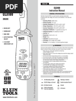 CL3100 Instructions