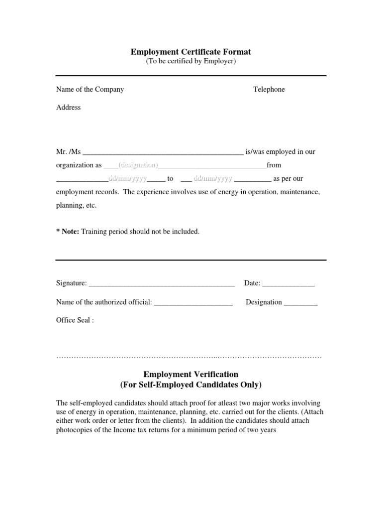 Employee Certificateformat PDF | PDF | Business