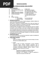 Proyecto Educativo Los Niños de Navidad