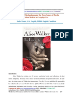 The Defence Mechanisms and The Core Issues of Dee in Alice Walker's Everyday Use