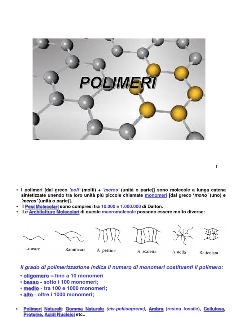 Polimeri 2015-2016 | PDF