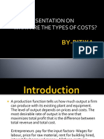 Presentation On What Are The Types of Costs?