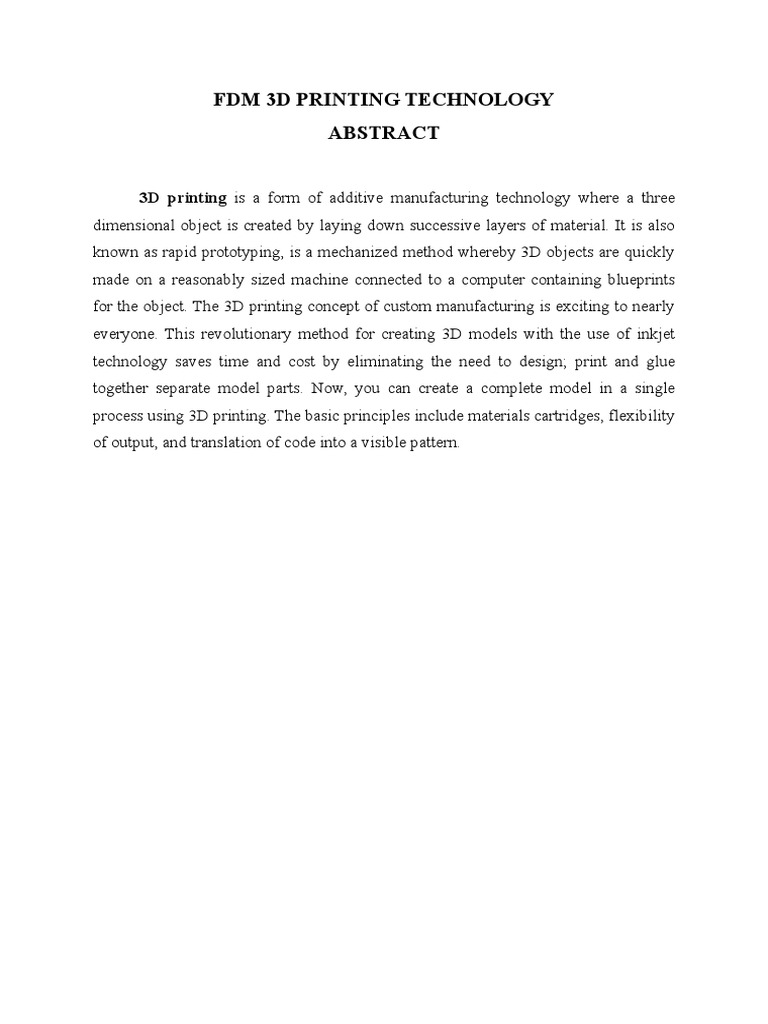 Paper Printing Technology