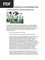 Campanha Acidente Zero de Participação Total