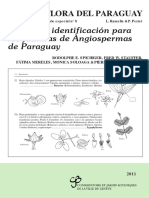 Claves de Identificación para Angiospermas en Paraguay