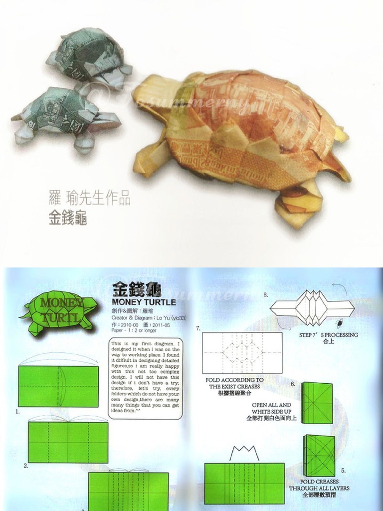 Money Turtle Origami | PDF