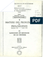 NATURE DES PROBLÈMES EN. PHILOSOPHIE (EntieUens d'été LUND 1947)