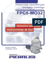 Manual de La Centrifuga Pieralissi