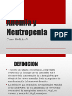 Anemia y Neutropenia