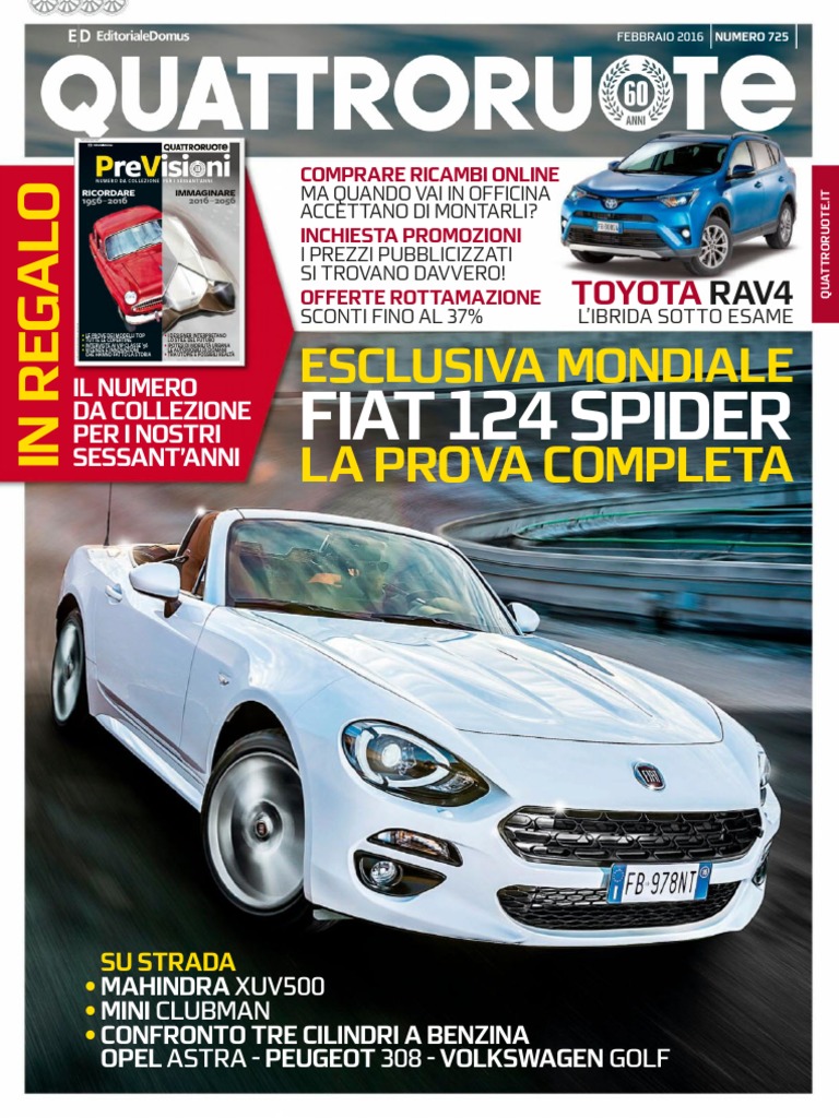 Quattroruote - Febbraio 2016 | PDF
