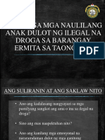 Epekto Sa Mga Naulilang Anak Dulot NG Ilegal PDF