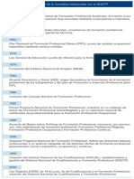 Cuadro Resumen - Normativa. SNCFP