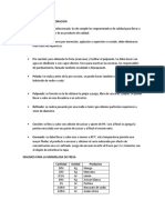 Procedimiento de Elaboracion DE MERMELADA