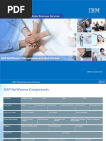 Ibm Global Business Services: Sap Netweaver Components and Architecture