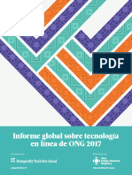 Informe Global 2017 Sobre Tecnonlogía en ONGs