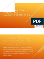 Africa Multinational Corporations- Navigating Currency Risk