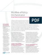 DataSheet  Epolicy Orchestrator