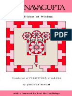 A Trident of Wisdom - Translation of Paratrisika Vivarana - Abhinavagupta & Jaideva Singh PDF