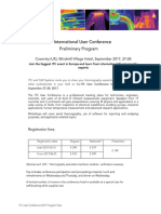 Termografi Topics ITC Prelim Program