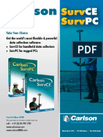 Carlson SurvCE PC Brochure
