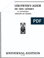 Lenksi's Aria - Tchaikovsky