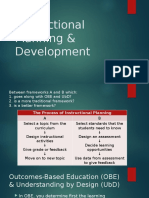 Instructional Planning Frameworks