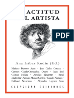 La Actitud Del Artista - Iribas Rudín, Ana (Ed.)